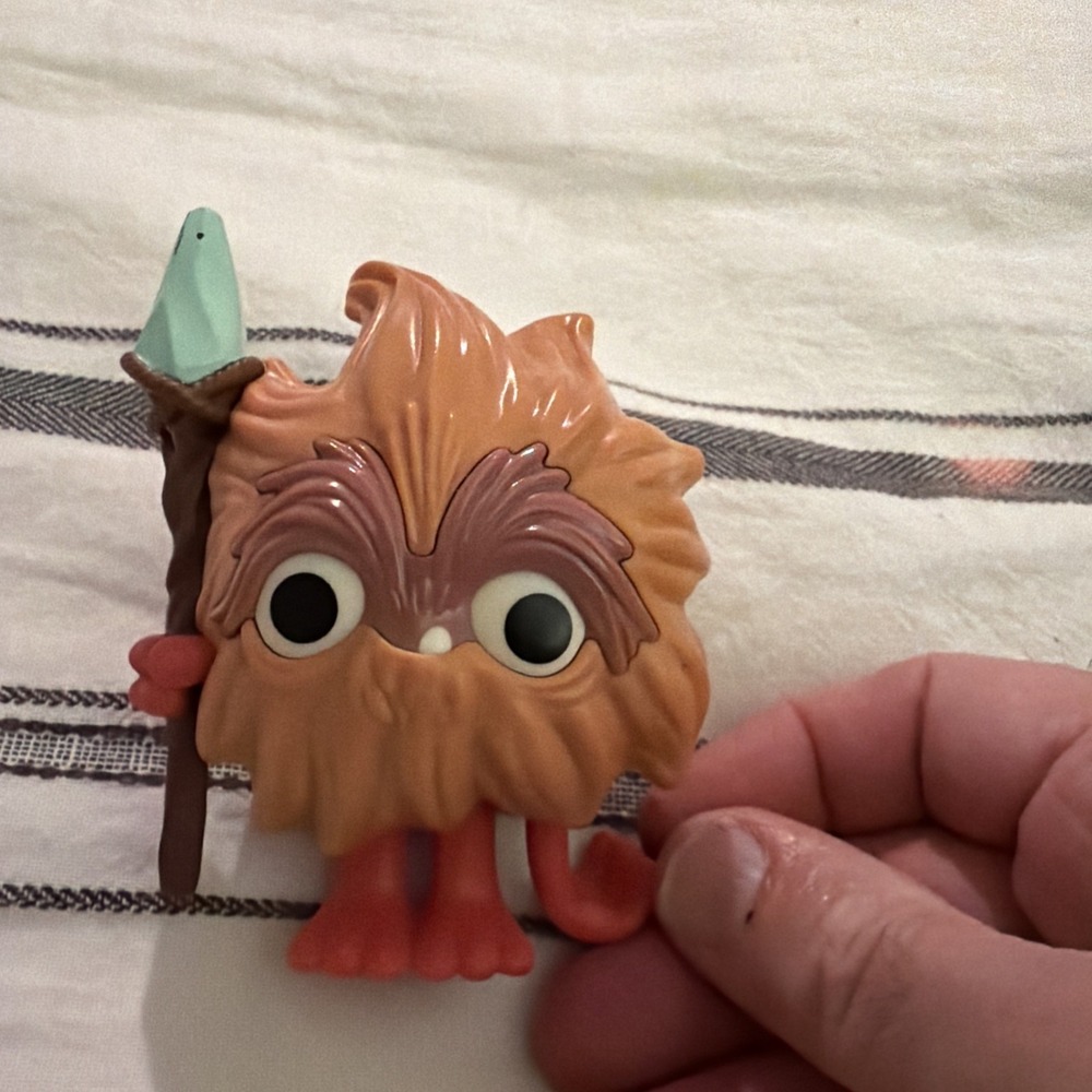 2025 Burger King Kids Meal Happy Toy Smurfs Mama Poot #9 Furry Figure